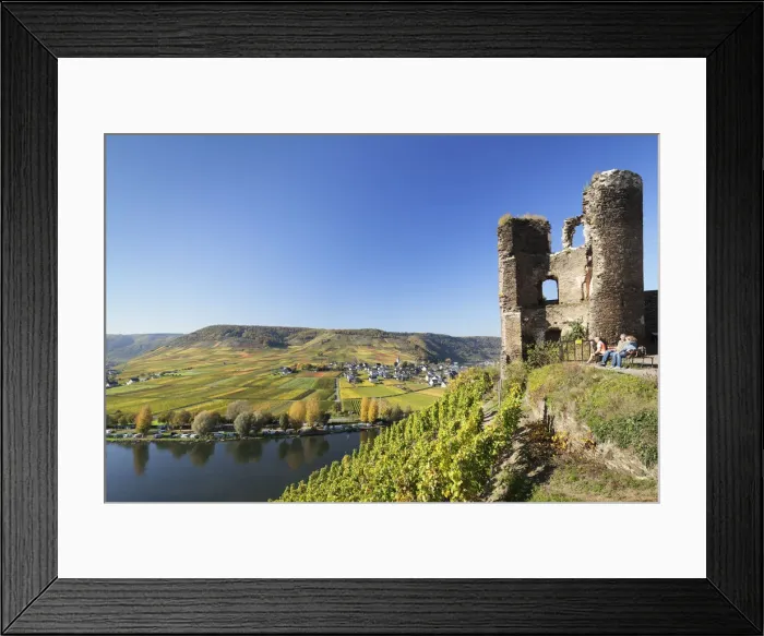 Framed Print : Metternich Castle, Beilstein, Moselle Valley, Rhineland-Palatinate, Germany Framed Print : Metternich Castle, Beilstein, Moselle Valley, Rhineland-Palatinate, Germany