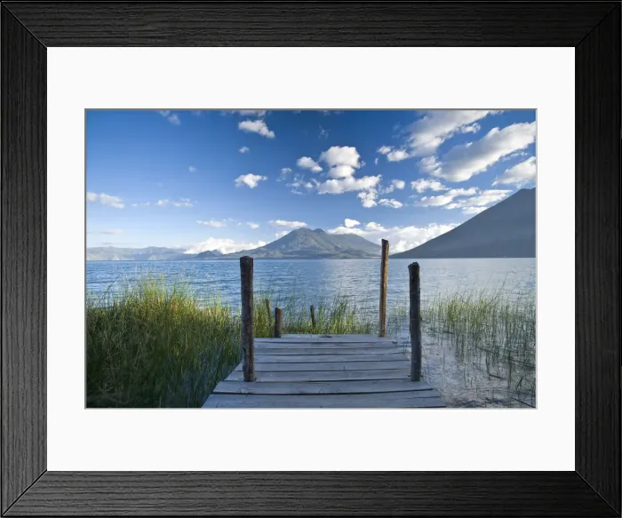 Framed Print : Lake Atitlan, Western Highlands, Guatemala, Central America Framed Print : Lake Atitlan, Western Highlands, Guatemala, Central America