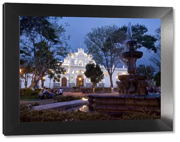 Parque Central, Antigua, Guatemala, Central America