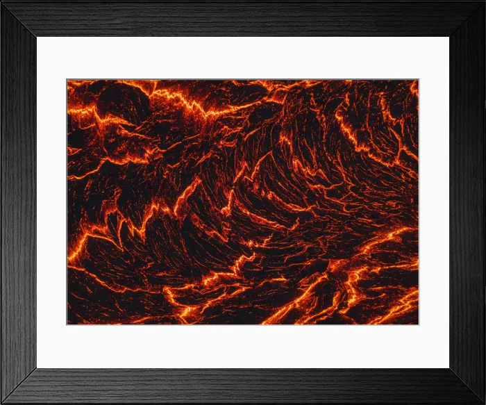 Framed Print : Fagradalsfjall volcano eruption. Geldingaldalir, Reykjanes Peninsula, Iceland Framed Print : Fagradalsfjall volcano eruption. Geldingaldalir, Reykjanes Peninsula, Iceland