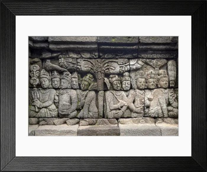 Framed Print : Asia, Indonesia, Java, Yogyakarta, Magelang, Muntilan, Borobudur Unesco World Heritage Framed Print : Asia, Indonesia, Java, Yogyakarta, Magelang, Muntilan, Borobudur Unesco World Heritage