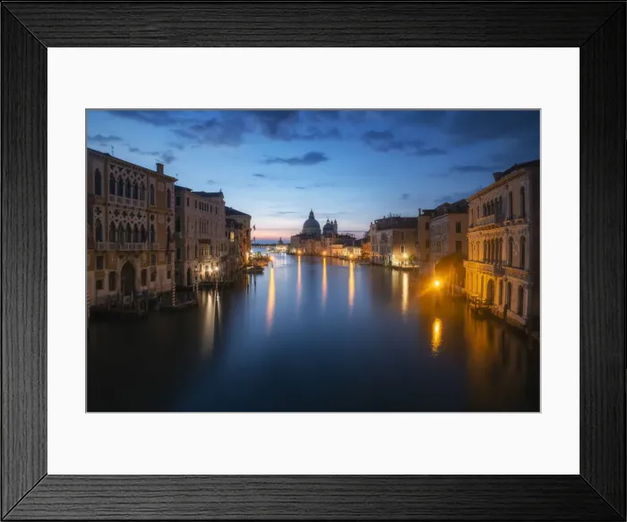 Framed Print : Canal Grande from the Accademia Bridge, with the Salute in the background. Venice, Italy Framed Print : Canal Grande from the Accademia Bridge, with the Salute in the background. Venice, Italy