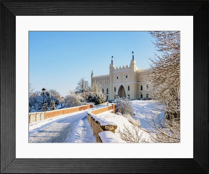 Framed Print : Lublin Castle at winter time, Lublin Voivodeship, Poland Framed Print : Lublin Castle at winter time, Lublin Voivodeship, Poland