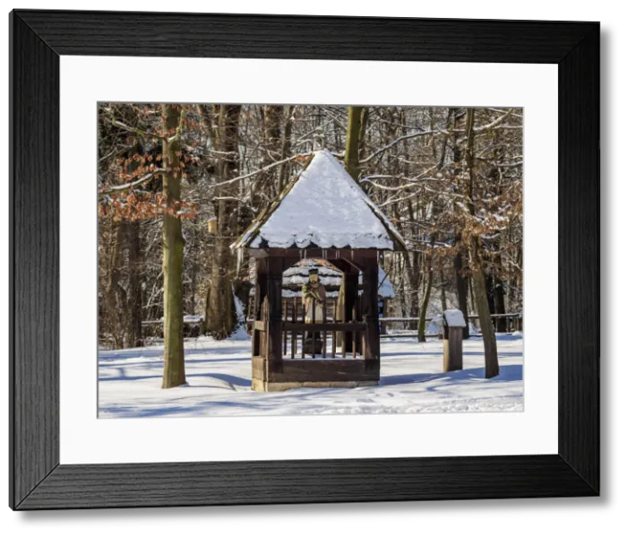 Framed Print : Small Chapel, Lublin Open Air Museum, winter, Lublin Voivodeship, Poland Framed Print : Small Chapel, Lublin Open Air Museum, winter, Lublin Voivodeship, Poland