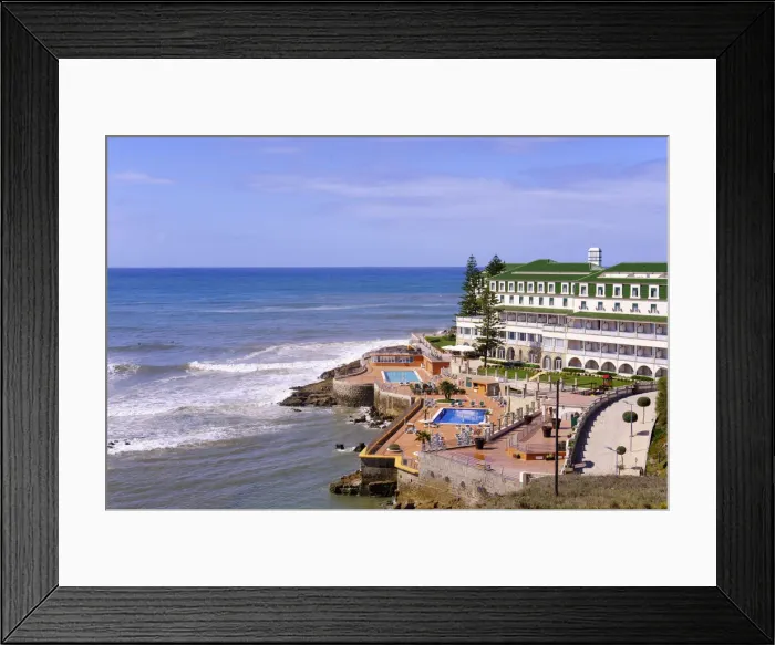 Framed Print : Hotel resort at Ericeira, Portugal Framed Print : Hotel resort at Ericeira, Portugal