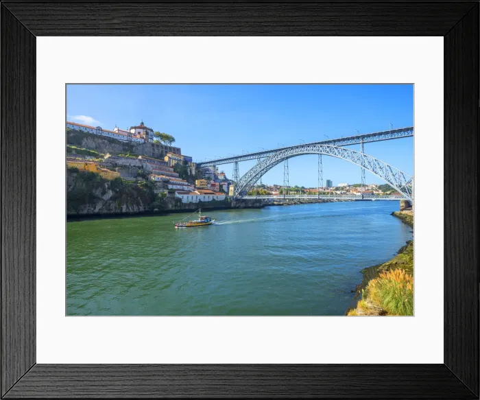 Framed Print : Dom Luis I bridge, Serra do Pilar, Douro, Porto, Portugal Framed Print : Dom Luis I bridge, Serra do Pilar, Douro, Porto, Portugal
