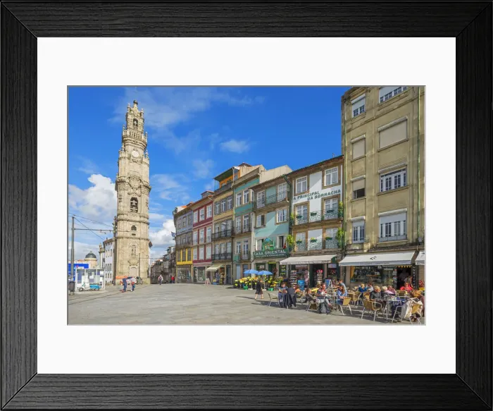 Framed Print : Torre dos Clerigos, Porto, Douro, Portugal Framed Print : Torre dos Clerigos, Porto, Douro, Portugal
