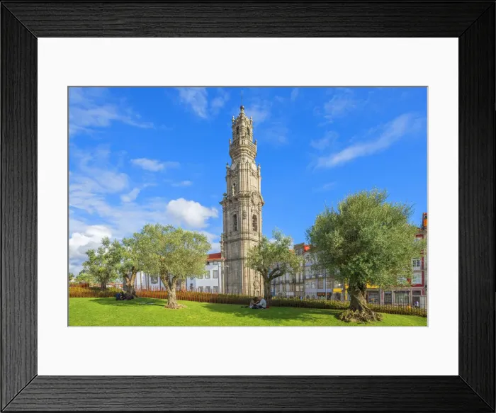 Framed Print : Torre dos Clerigos, Porto, Douro, Portugal Framed Print : Torre dos Clerigos, Porto, Douro, Portugal