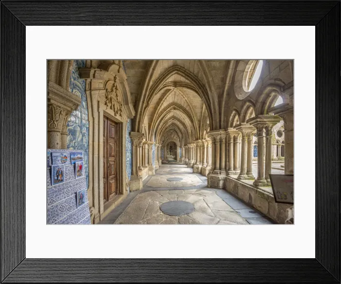 Framed Print : Porto Se Cathedral Interior, Porto, Douro, Portugal Framed Print : Porto Se Cathedral Interior, Porto, Douro, Portugal