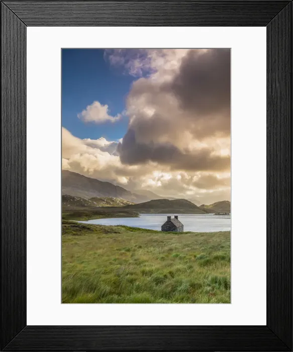 Framed Print : Loch Stack, Sutherland, Highlands, Scotland, United Kingdom Framed Print : Loch Stack, Sutherland, Highlands, Scotland, United Kingdom