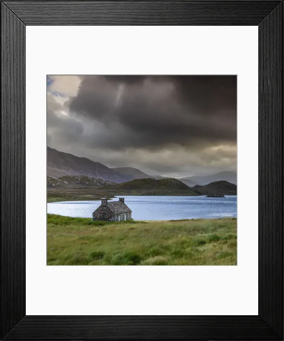 Framed Print : Loch Stack, Sutherland, Highlands, Scotland, United Kingdom Framed Print : Loch Stack, Sutherland, Highlands, Scotland, United Kingdom