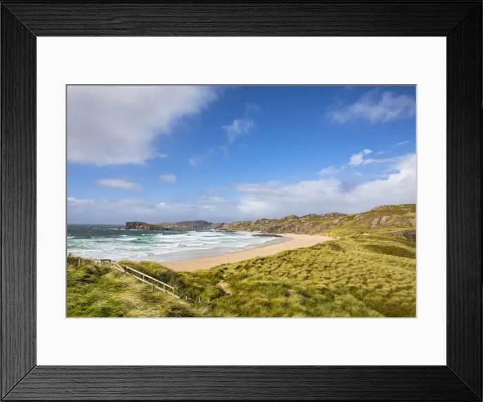 Framed Print : Oldshoremore Beach, Sutherland, Highlands, Scotland, United Kingdom Framed Print : Oldshoremore Beach, Sutherland, Highlands, Scotland, United Kingdom