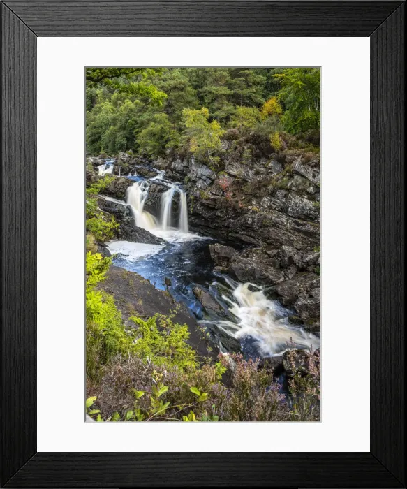 Framed Print : Rogie Falls, Highland, Scotland, United Kingdom Framed Print : Rogie Falls, Highland, Scotland, United Kingdom