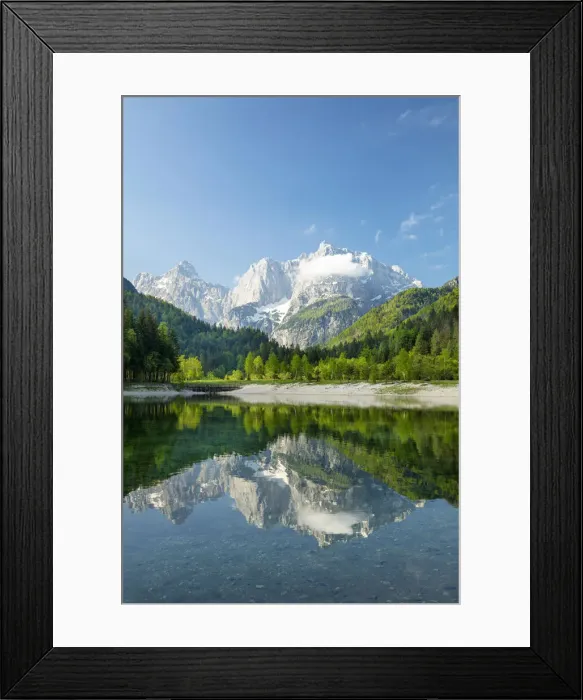 Framed Print : Lake Jasna, Kranjska Gora, Slovenia Framed Print : Lake Jasna, Kranjska Gora, Slovenia