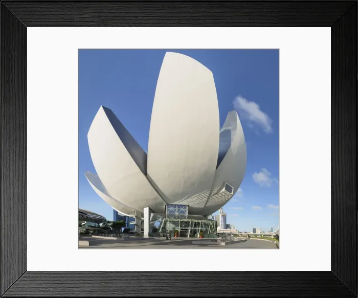 Framed Print : ArtScience Museum, Singapore City, Singapore Framed Print : ArtScience Museum, Singapore City, Singapore