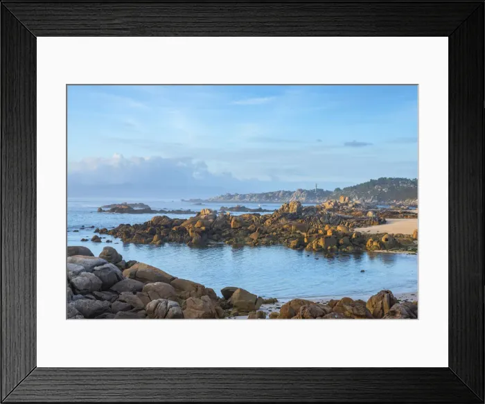 Framed Print : Coast near San Vincente do Grove, Pontevedra, Galicia, Spain Framed Print : Coast near San Vincente do Grove, Pontevedra, Galicia, Spain