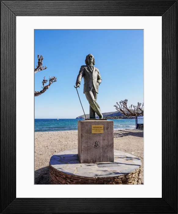 Framed Print : Salvador Dali Monument, Cadaques, Cap de Creus Peninsula, Catalonia, Spain Framed Print : Salvador Dali Monument, Cadaques, Cap de Creus Peninsula, Catalonia, Spain