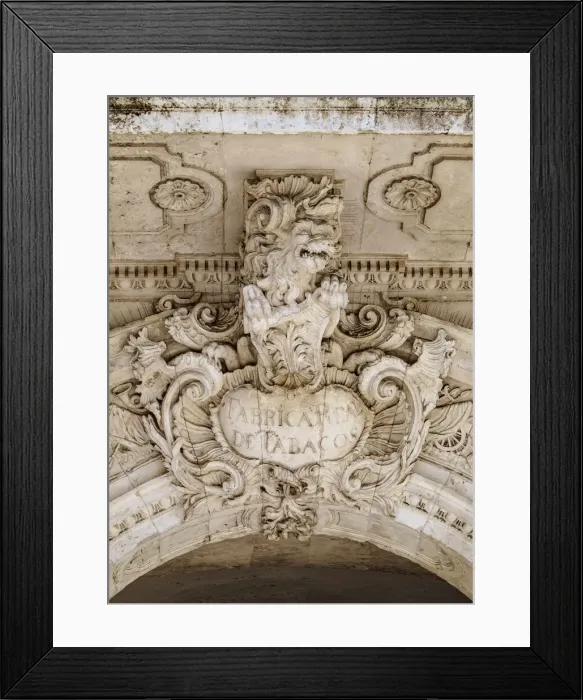 Framed Print : University of Seville, former Royal Tobacco Factory, detailed view, Sevilla, Andalusia Framed Print : University of Seville, former Royal Tobacco Factory, detailed view, Sevilla, Andalusia