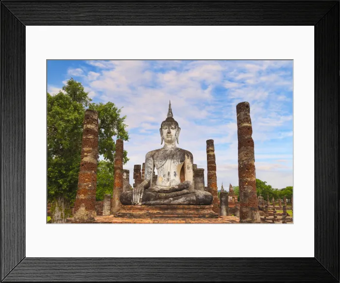 Framed Print : Thailand, Sukhothai province, Sukhothai, UNESCO World Heritage site, Wat Mahathat Framed Print : Thailand, Sukhothai province, Sukhothai, UNESCO World Heritage site, Wat Mahathat