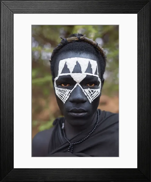 Framed Print : A young Msai Warrior in the Ngorongoro Protected Area, Tanzania Framed Print : A young Msai Warrior in the Ngorongoro Protected Area, Tanzania