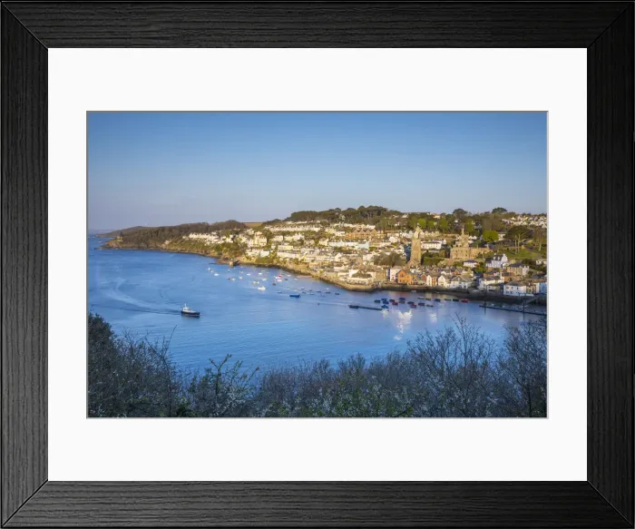 Framed Print : Fowey, Cornwall, England, UK