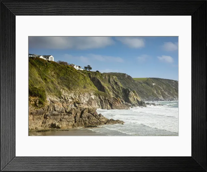 Framed Print : Gorran Haven, Cornwall, England, UK