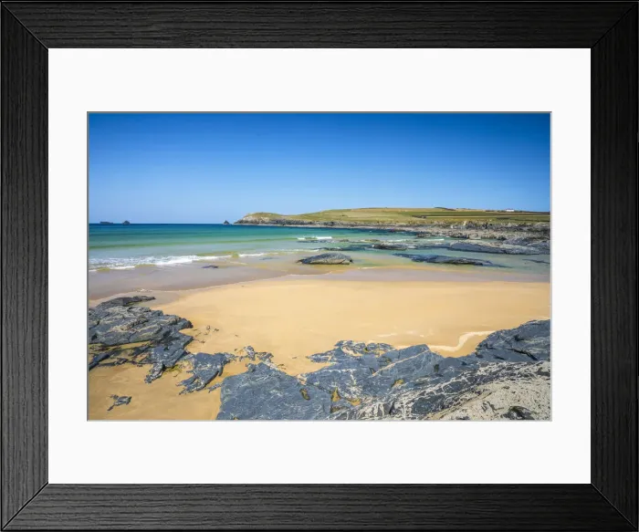 Framed Print : Constantine Bay, Cornwall, England, UK