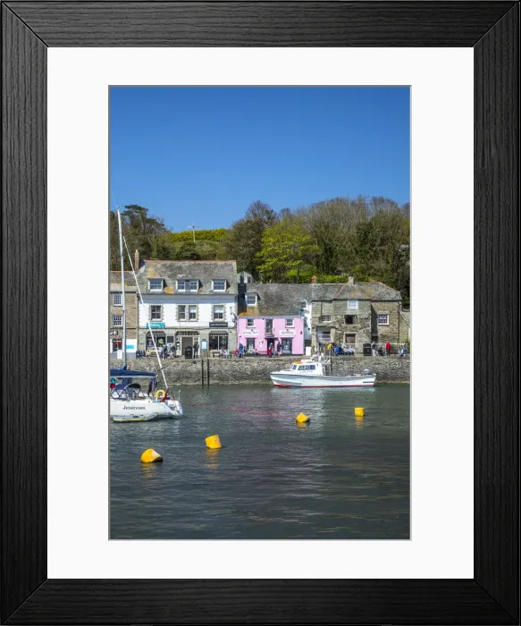 Framed Print : Harbour at Padstow, Cornwall, England, UK Framed Print : Harbour at Padstow, Cornwall, England, UK