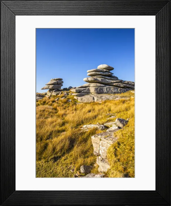 Framed Print : The Cheesewring (Stowes hill), Bodmin Moor, Cornwall, England, UK Framed Print : The Cheesewring (Stowes hill), Bodmin Moor, Cornwall, England, UK