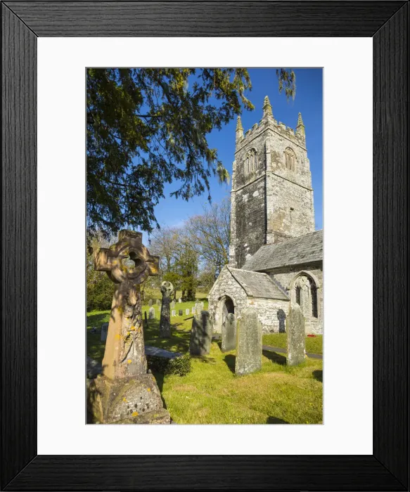 Framed Print : St Sidwell & St Gulvat church, Laneast, Cornwall, England, UK Framed Print : St Sidwell & St Gulvat church, Laneast, Cornwall, England, UK