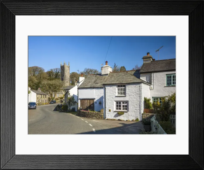 Framed Print : Altarnun, Bodmin Moor, Cornwall, England, UK