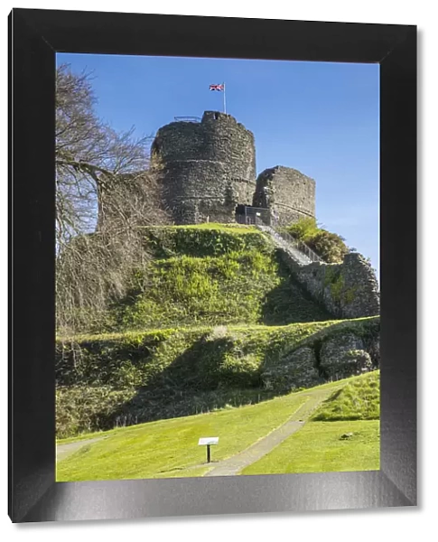 Castle at Launceston, Cornwall, England, UK