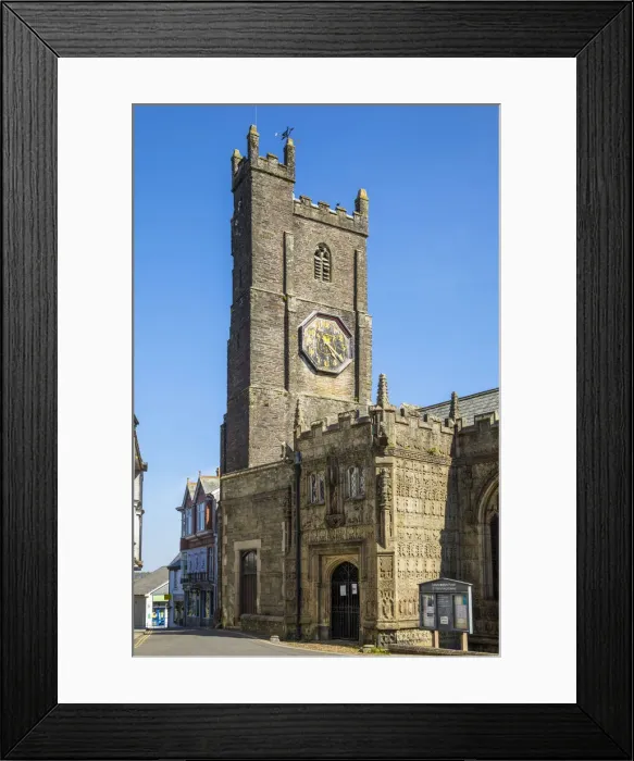 Framed Print : St. Mary Magdalene church, Launceston, Cornwall, England, UK Framed Print : St. Mary Magdalene church, Launceston, Cornwall, England, UK