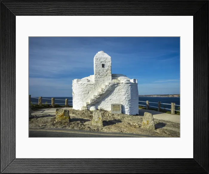 Framed Print : Huers hut, Newquay, Cornwall, England, UKhistoric Framed Print : Huers hut, Newquay, Cornwall, England, UKhistoric