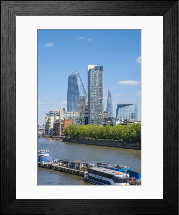 Framed Print : Southbank Tower & One Blackfriars (The Shard in the background) South Bank, London Framed Print : Southbank Tower & One Blackfriars (The Shard in the background) South Bank, London