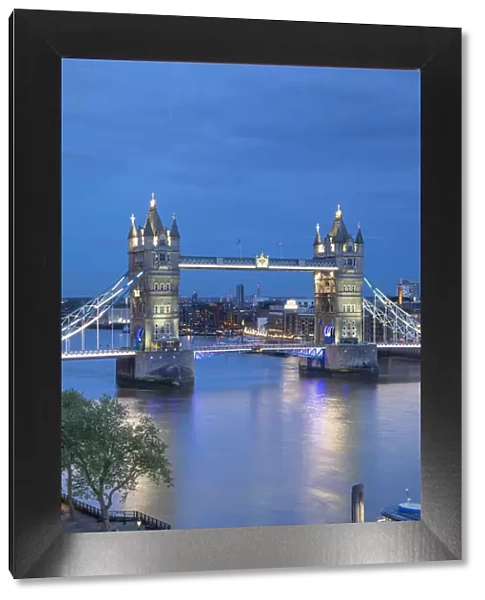 Tower Bridge and River Thames, London, England, UK