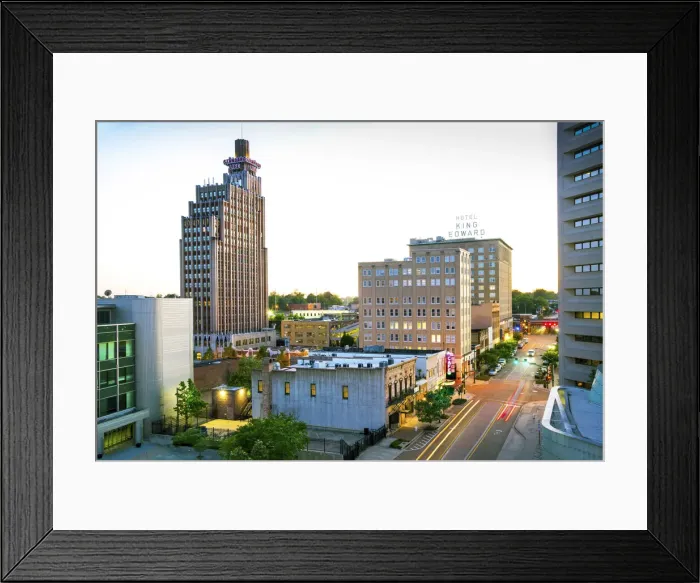 Framed Print : USA, Mississippi, Jackson, Capital City, Downtown, 1920 Framed Print : USA, Mississippi, Jackson, Capital City, Downtown, 1920