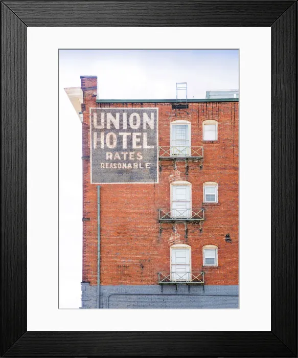 Framed Print : USA, Mississippi, Meridian, Downtown, Historic District Framed Print : USA, Mississippi, Meridian, Downtown, Historic District