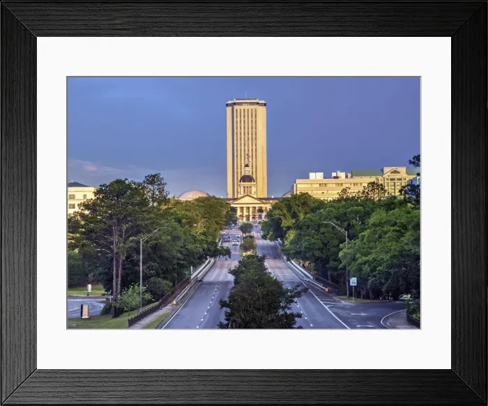 Framed Print : USA, Mississippi, Tallahassee, Capital City, State Capitol Buildings Framed Print : USA, Mississippi, Tallahassee, Capital City, State Capitol Buildings