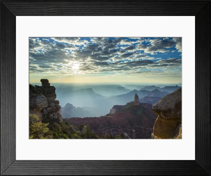Framed Print : Point Imperial, Grand Canyon, North Rim, Grand Canyon National Park, USA Framed Print : Point Imperial, Grand Canyon, North Rim, Grand Canyon National Park, USA