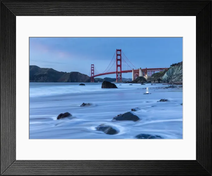 Framed Print : Golden Gate Bridge, San Francisco, California, USA Framed Print : Golden Gate Bridge, San Francisco, California, USA