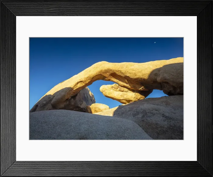 Framed Print : Arch rock, Joshua Tree National Park, California, USA Framed Print : Arch rock, Joshua Tree National Park, California, USA