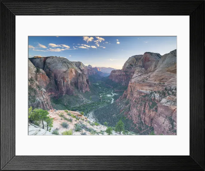 Framed Print : Angels landing, Zion nationl park, Utah, USA Framed Print : Angels landing, Zion nationl park, Utah, USA