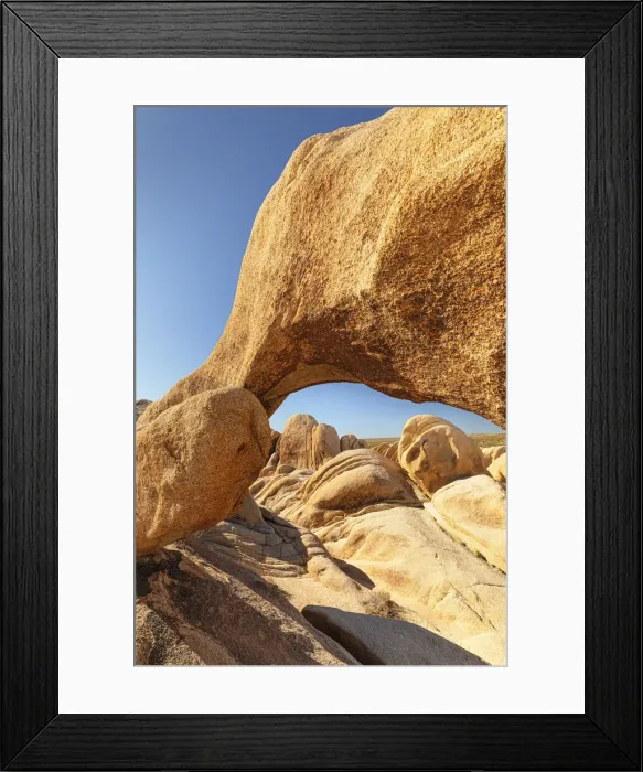 Framed Print : Arch Rock, Joshua Tree National Park, Mojave Desert, California, USA Framed Print : Arch Rock, Joshua Tree National Park, Mojave Desert, California, USA