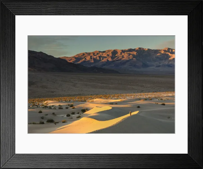 Framed Print : Mesquite Flat Sand Dunes at sunrise, Death Valley National Park, California, USA Framed Print : Mesquite Flat Sand Dunes at sunrise, Death Valley National Park, California, USA
