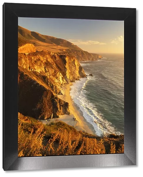 Coastal Landscape near Bixby Creek Bridge, Monterey, Big Sur, California, USA