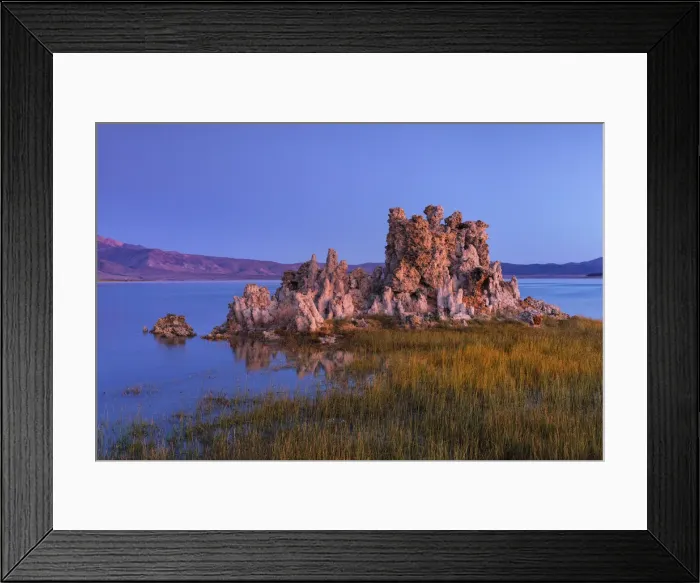 Framed Print : Tufa formations at Mono Lake at sunrise, Mono Lake Tufa State Reserve, Sierra Nevada Framed Print : Tufa formations at Mono Lake at sunrise, Mono Lake Tufa State Reserve, Sierra Nevada