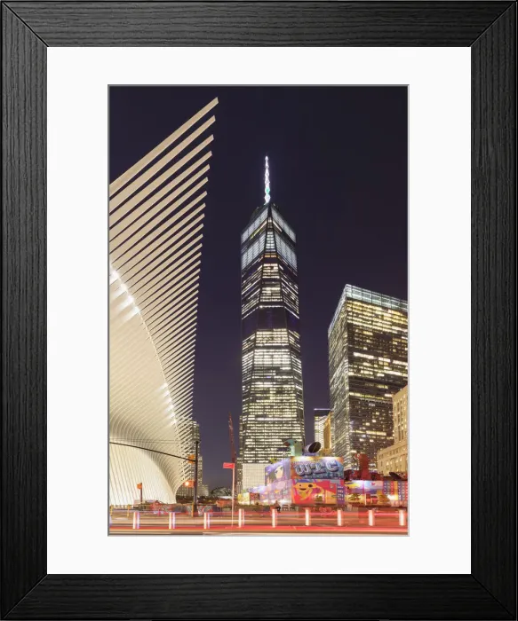 Framed Print : Oculus subway station, One World Trade Center, Financial District, Manhattan Framed Print : Oculus subway station, One World Trade Center, Financial District, Manhattan