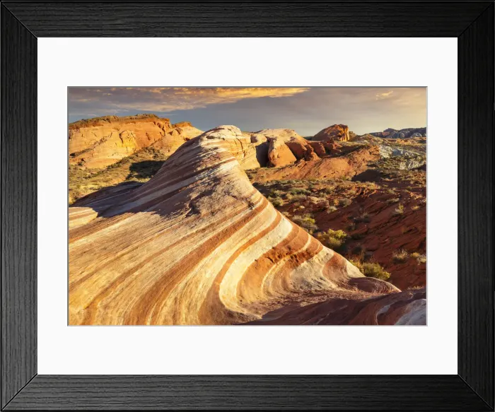Framed Print : Fire Wave, Valley of Fire State Park, Nevada, USA Framed Print : Fire Wave, Valley of Fire State Park, Nevada, USA