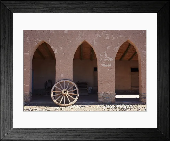 Framed Print : Arches inside the Boutique Hotel Sala de Payogasta Framed Print : Arches inside the Boutique Hotel Sala de Payogasta